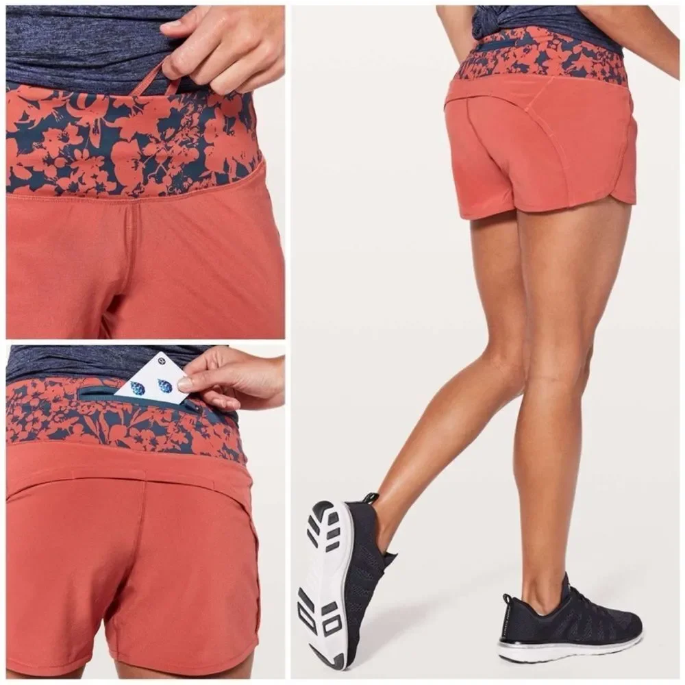 Lululemon‎ Run Times Short II Sz 6 - Picture 3 of 13